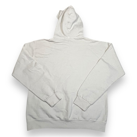 The Label Men’s Run DMC Logo Hoodie Off White Size Large - Picture 4 of 4